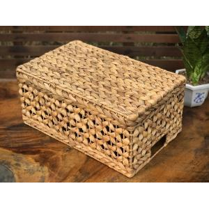 Khay Lục Bình Mẫu Bông Có Quai Cầm - Size M [40x25x18cm]